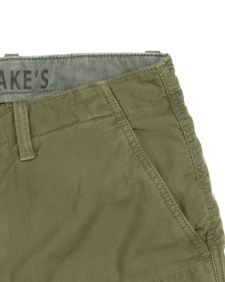 Harbour Deck Shorts in Military Green