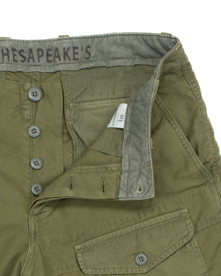 Harbour Deck Shorts in Military Green