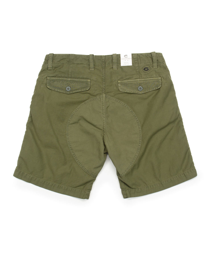 Harbour Deck Shorts in Military Green