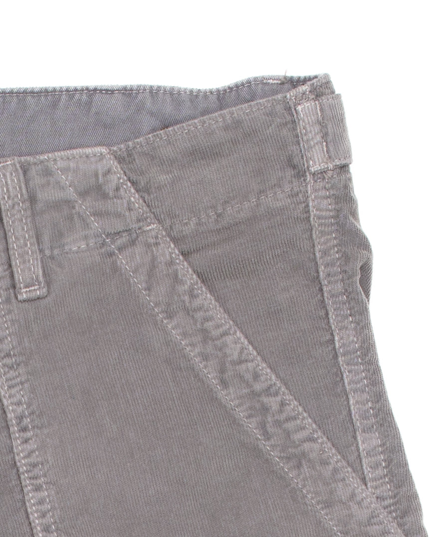 Shannon Fatigue Shorts in Iron Micro Cord
