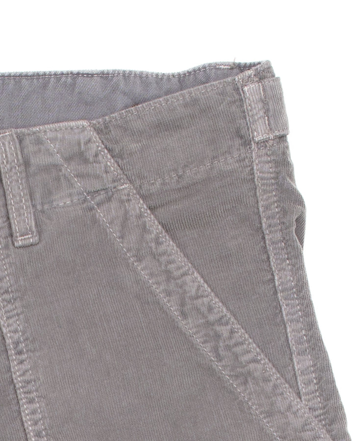 Shannon Fatigue Shorts in Iron Micro Cord