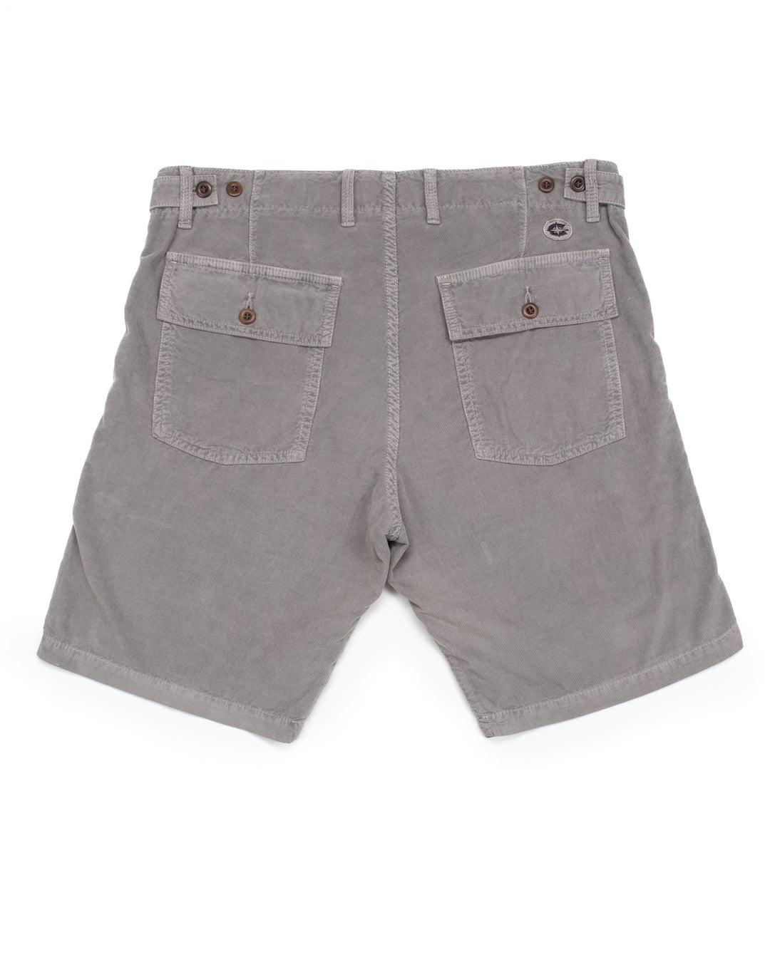 Shannon Fatigue Shorts in Iron Micro Cord