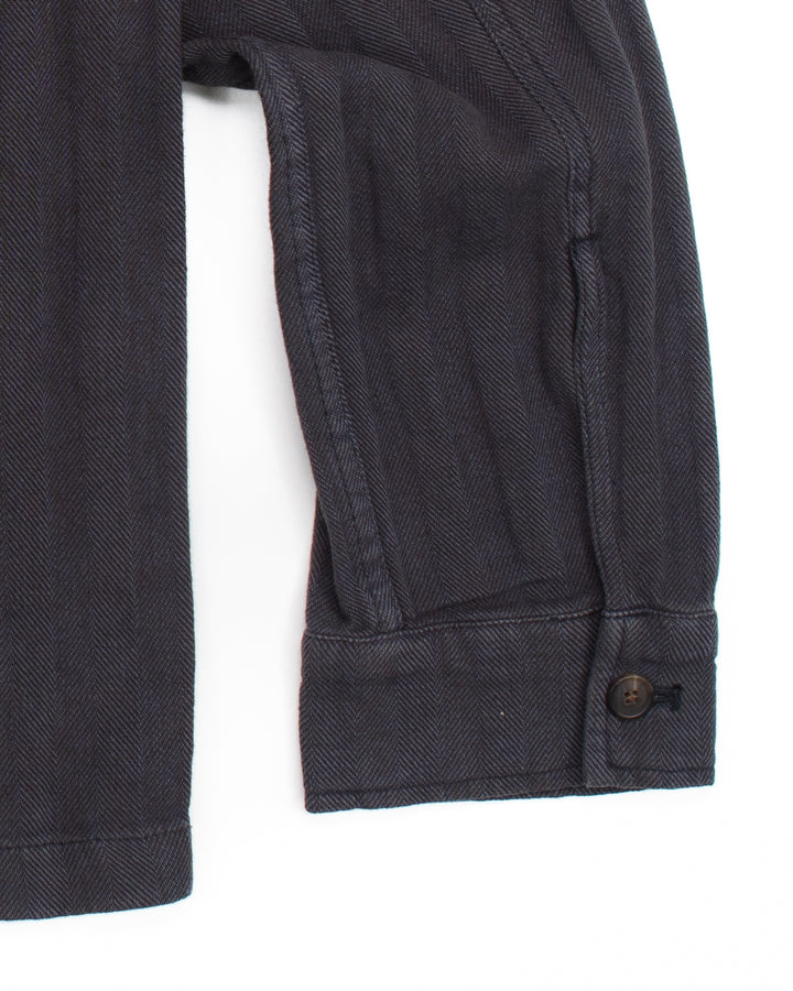 Studio Jacket in Polar Night Herringbone