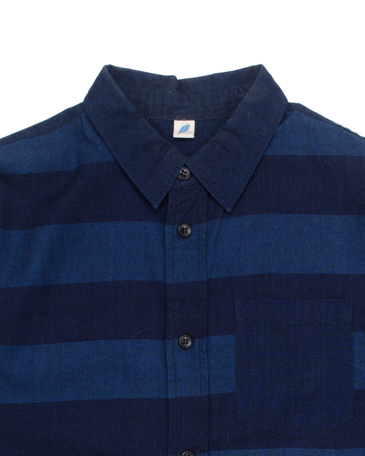 Indigo Stripe Shirt #1762