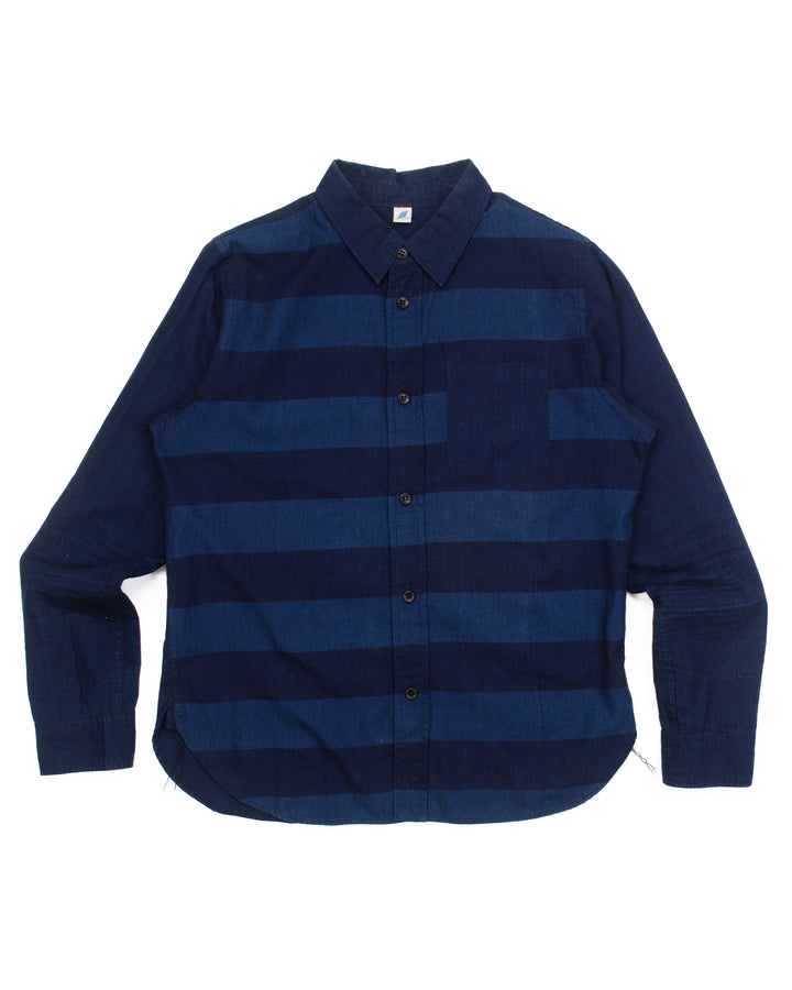 Indigo Stripe Shirt #1762