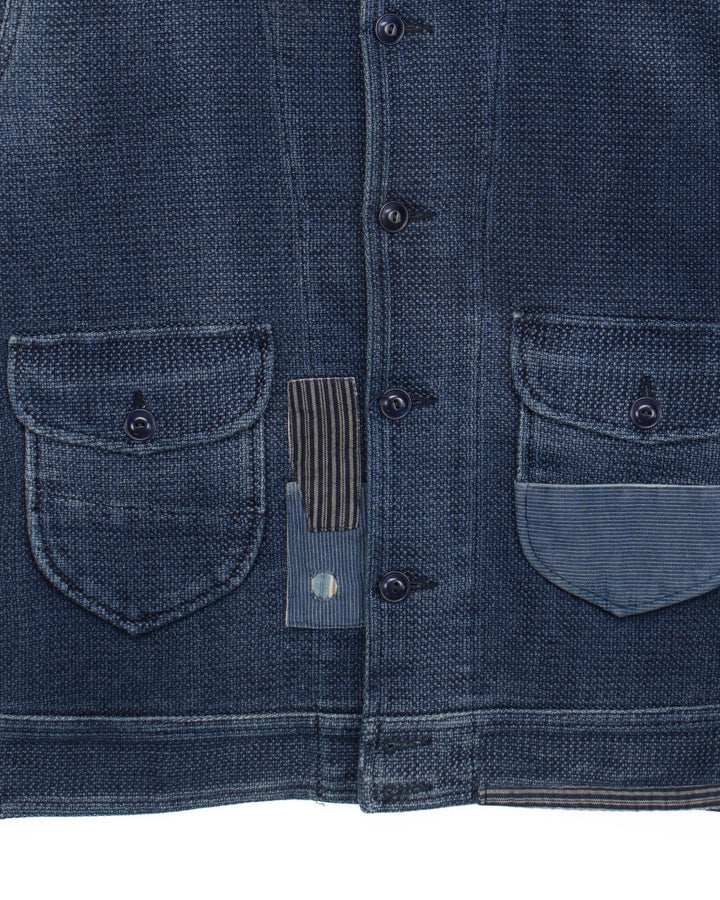 Dobby Jacket 707-SV928 Indigo Collection #1748