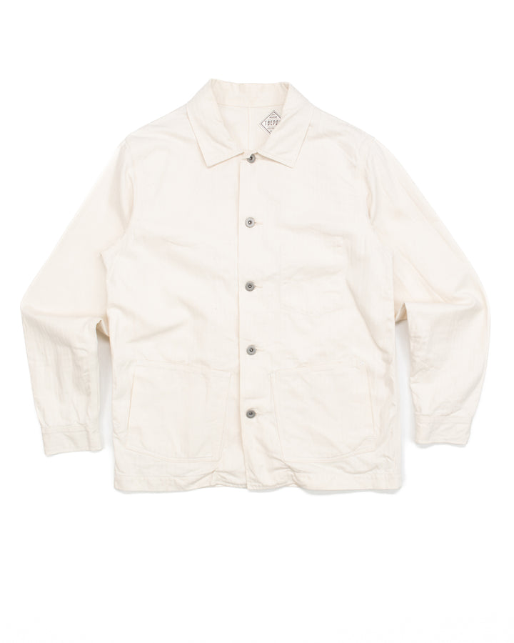 Ecru HBT Work Jacket #1744