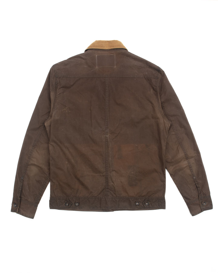 Long Haul Jacket in Tobacco Waxed Canvas #1794