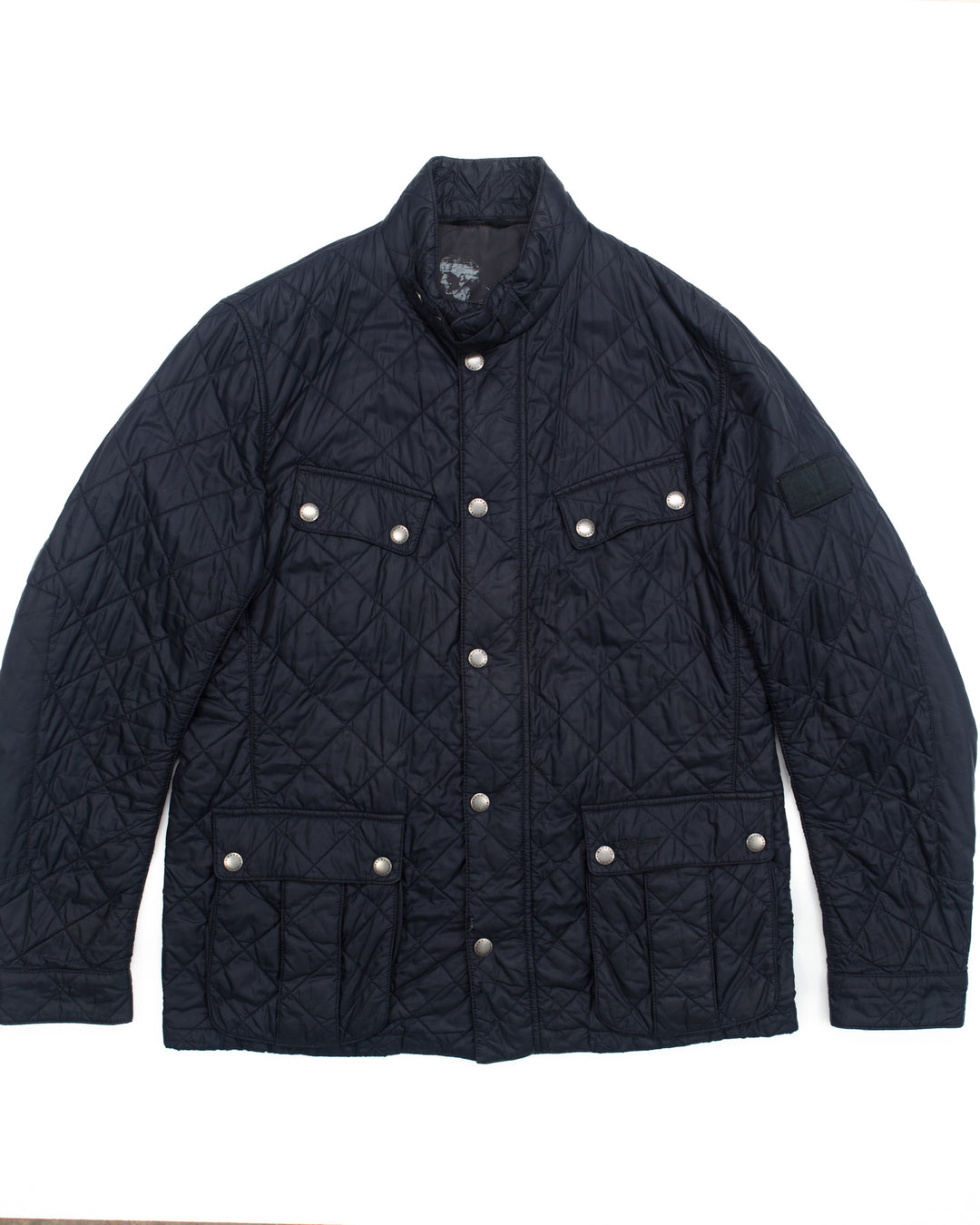 Quilted Jacket in Navy #1693