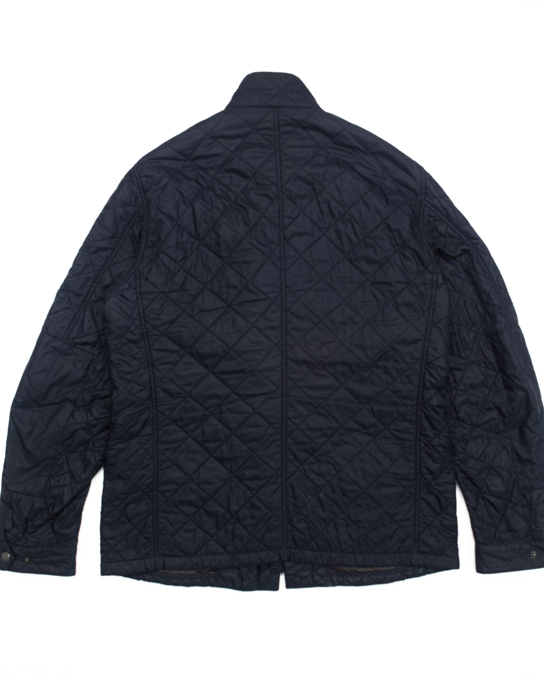 Quilted Jacket in Navy #1693