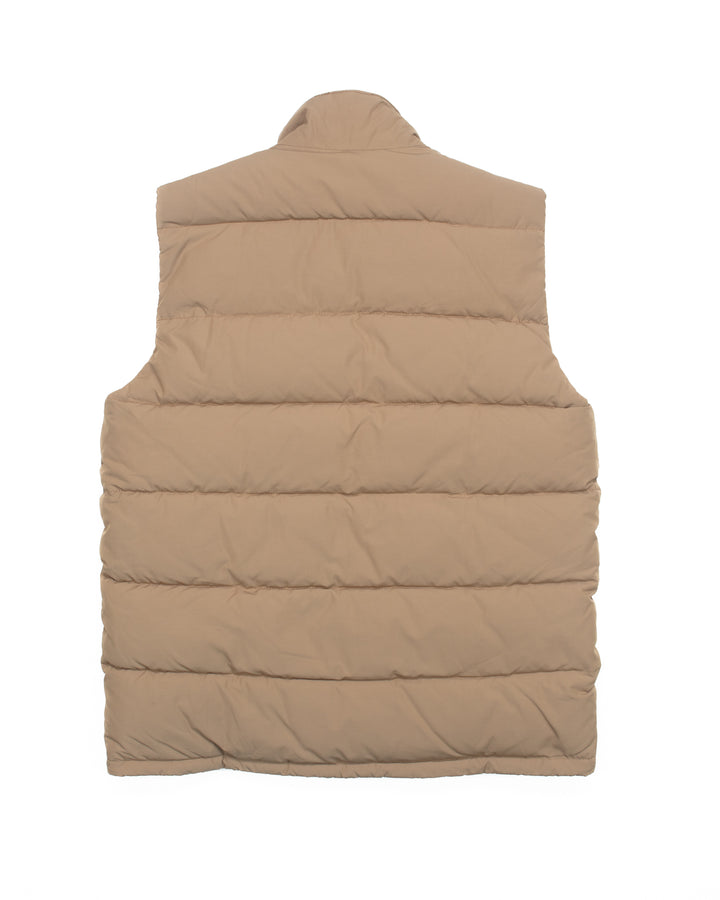 Quilted Vest in Tan #1792