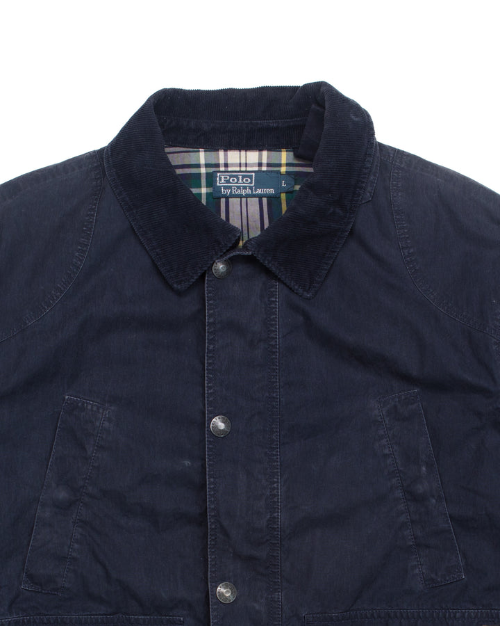 Dry Waxed Jacket in Navy #1797