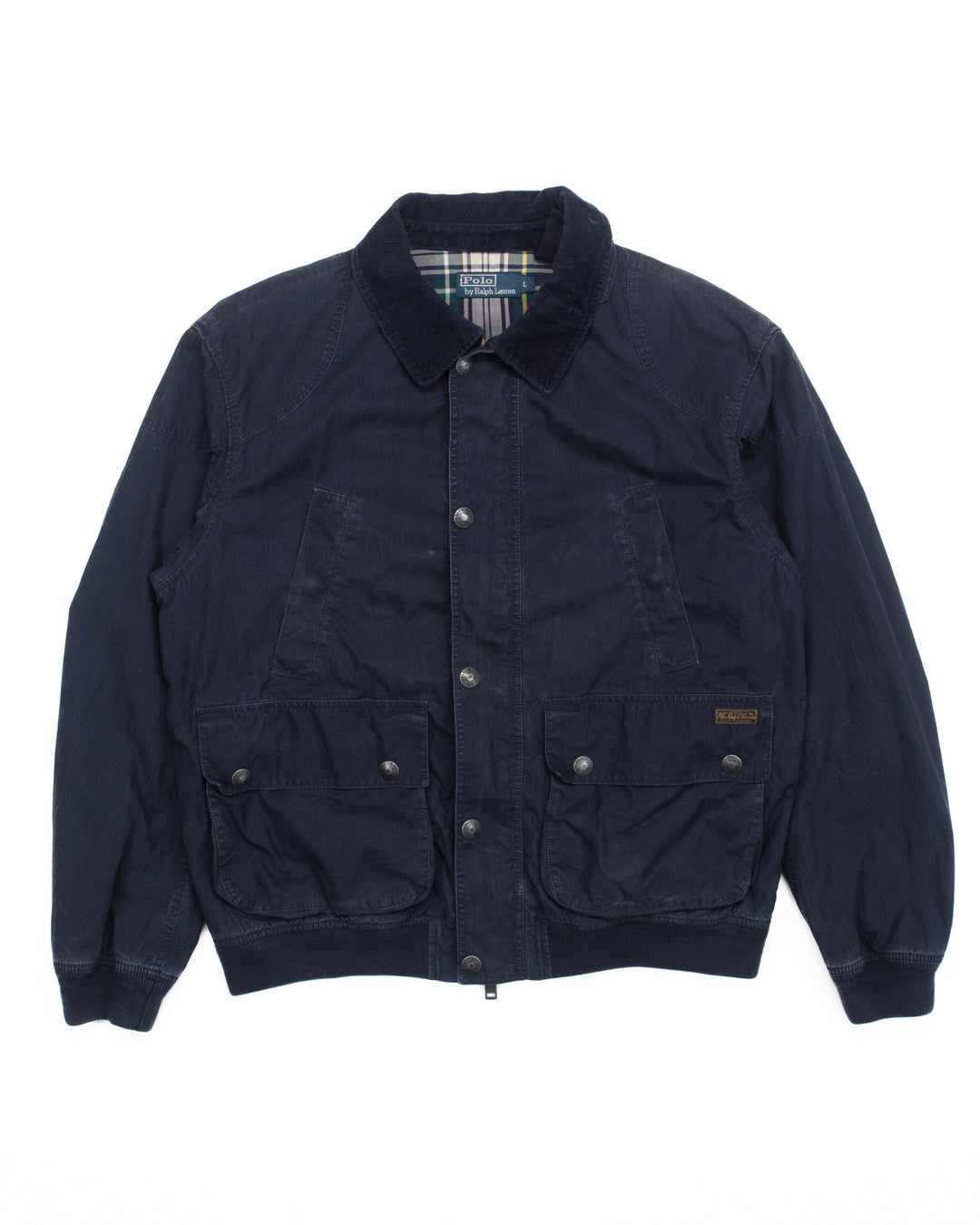 Dry Waxed Jacket in Navy #1797