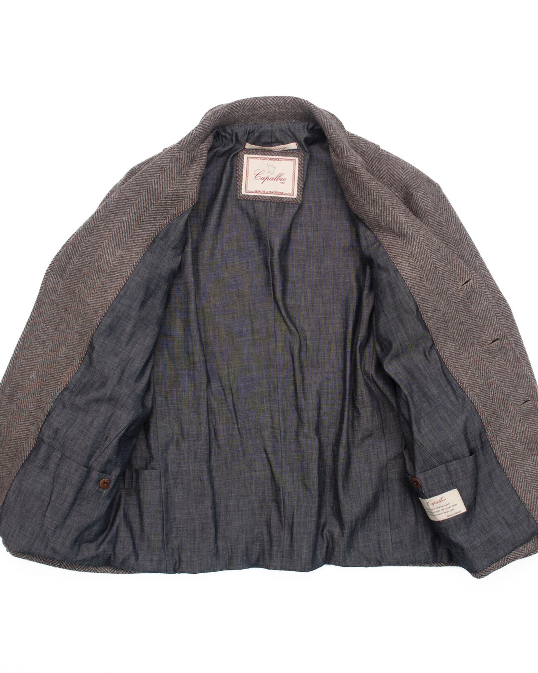 Herringbone Wool Field Jacket #1802