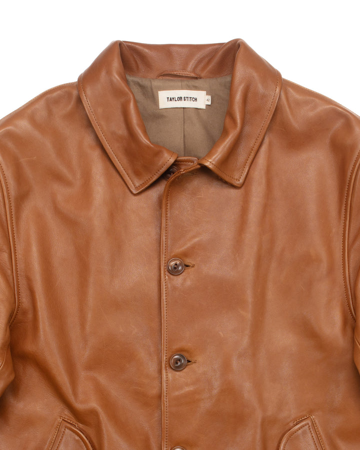 The Cuyama Jacket in Cognac #1801