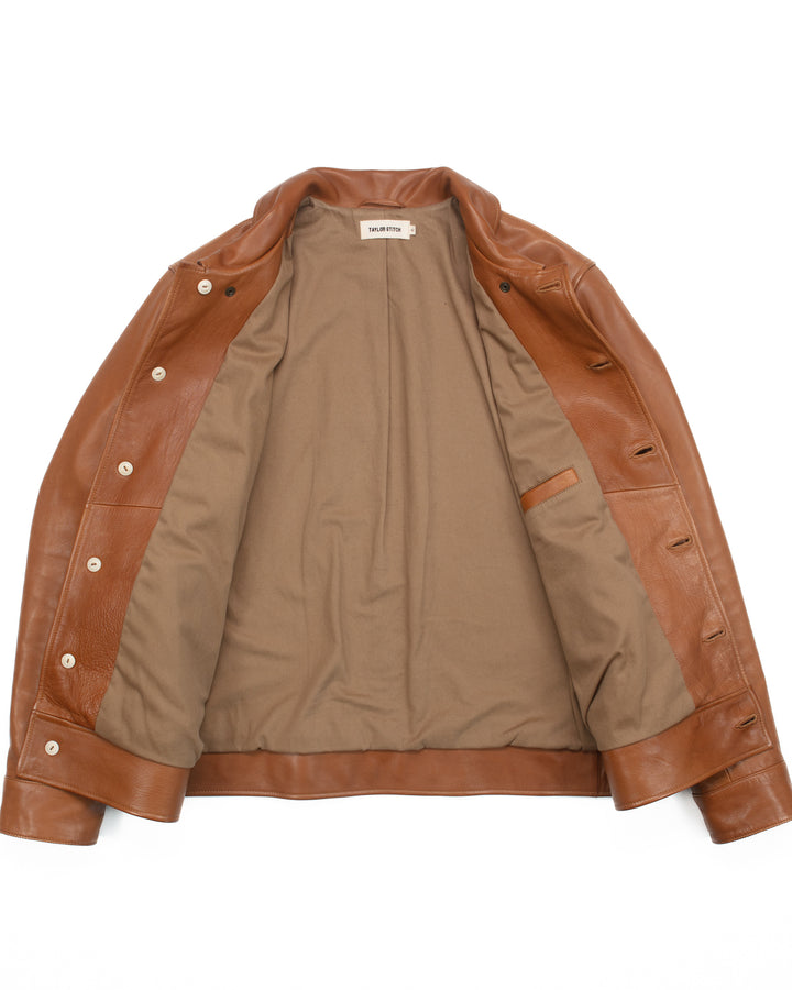 The Cuyama Jacket in Cognac #1801