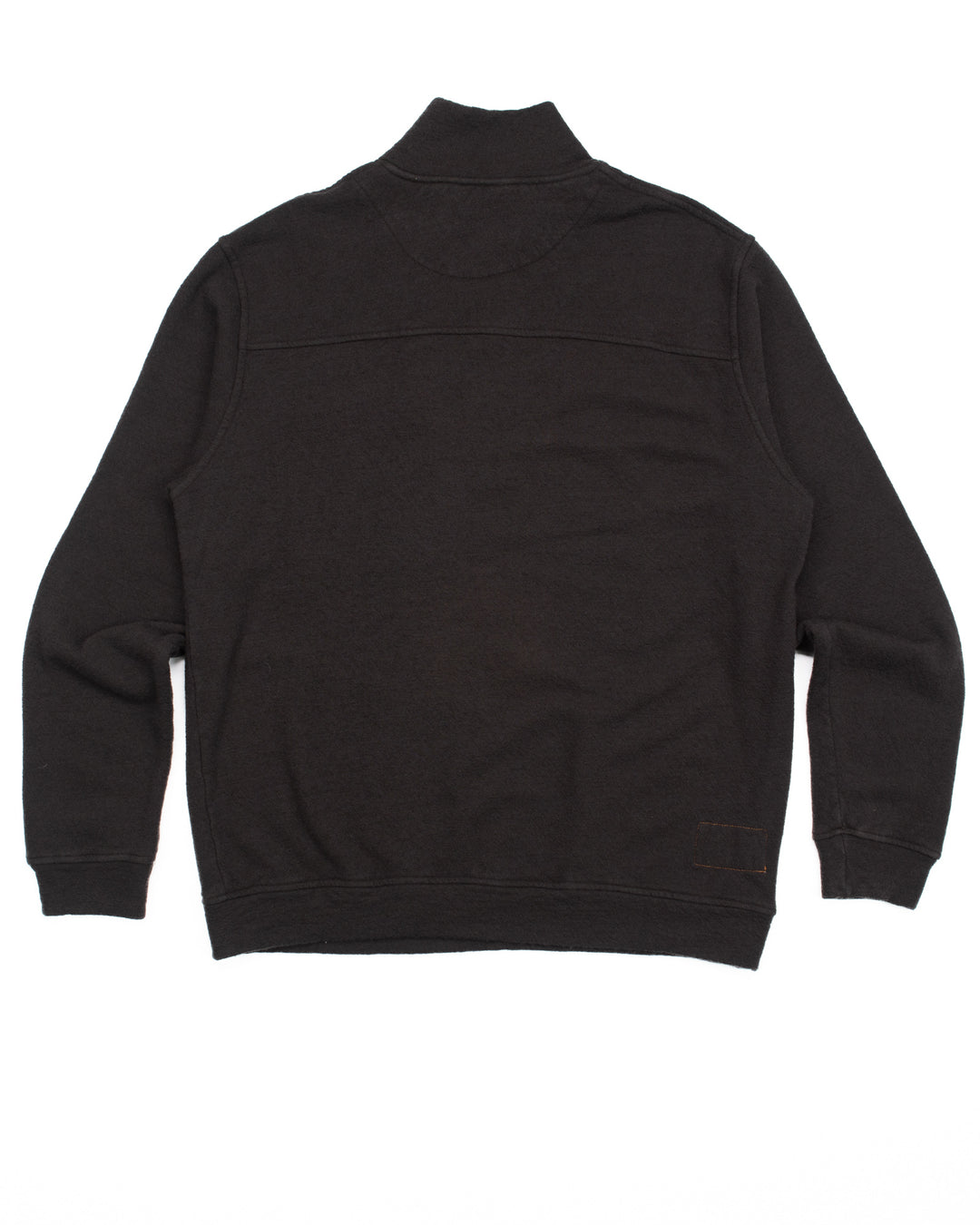 The Arnold Half Zip in Brown Wool