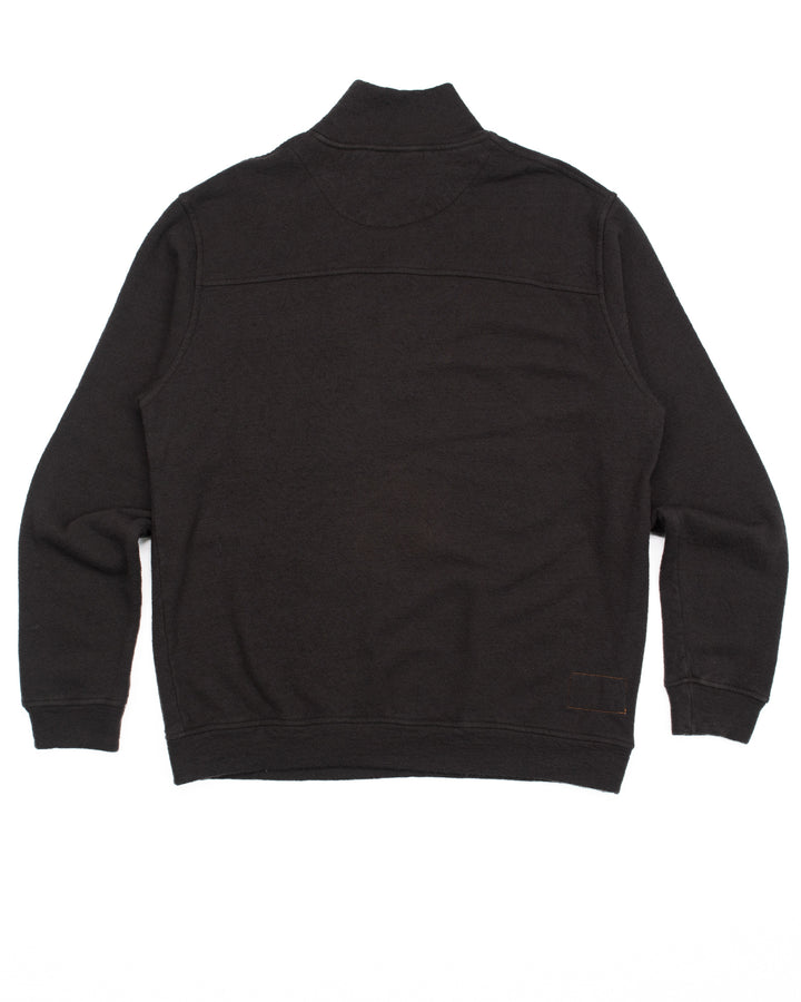 The Arnold Half Zip in Brown Wool