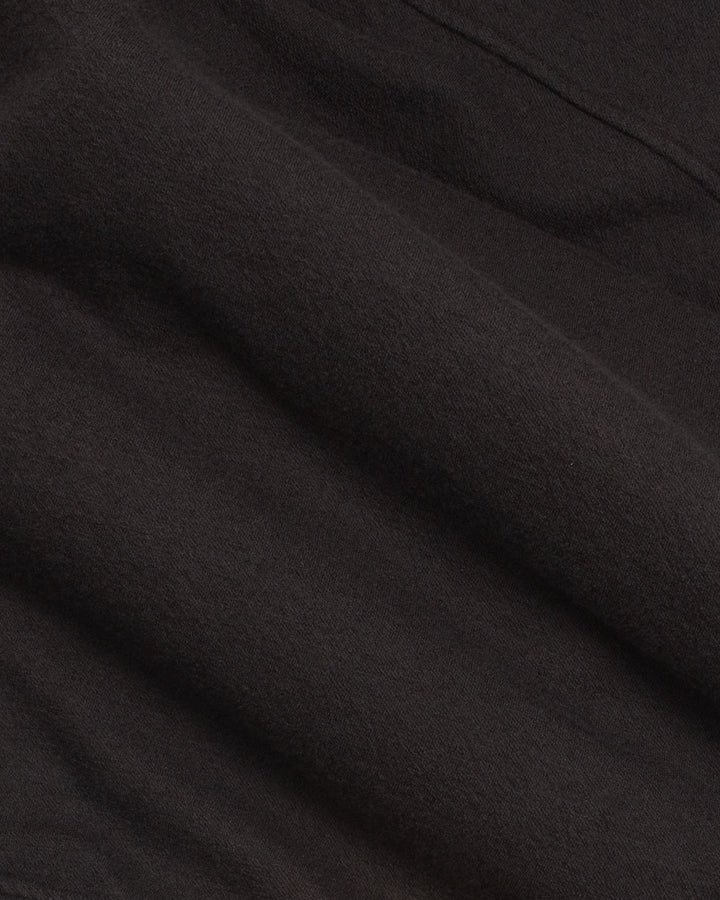 The Arnold Half Zip in Brown Wool