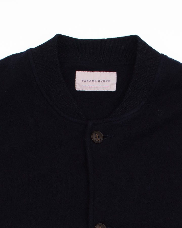 The Tommy Jacket in Navy Wool