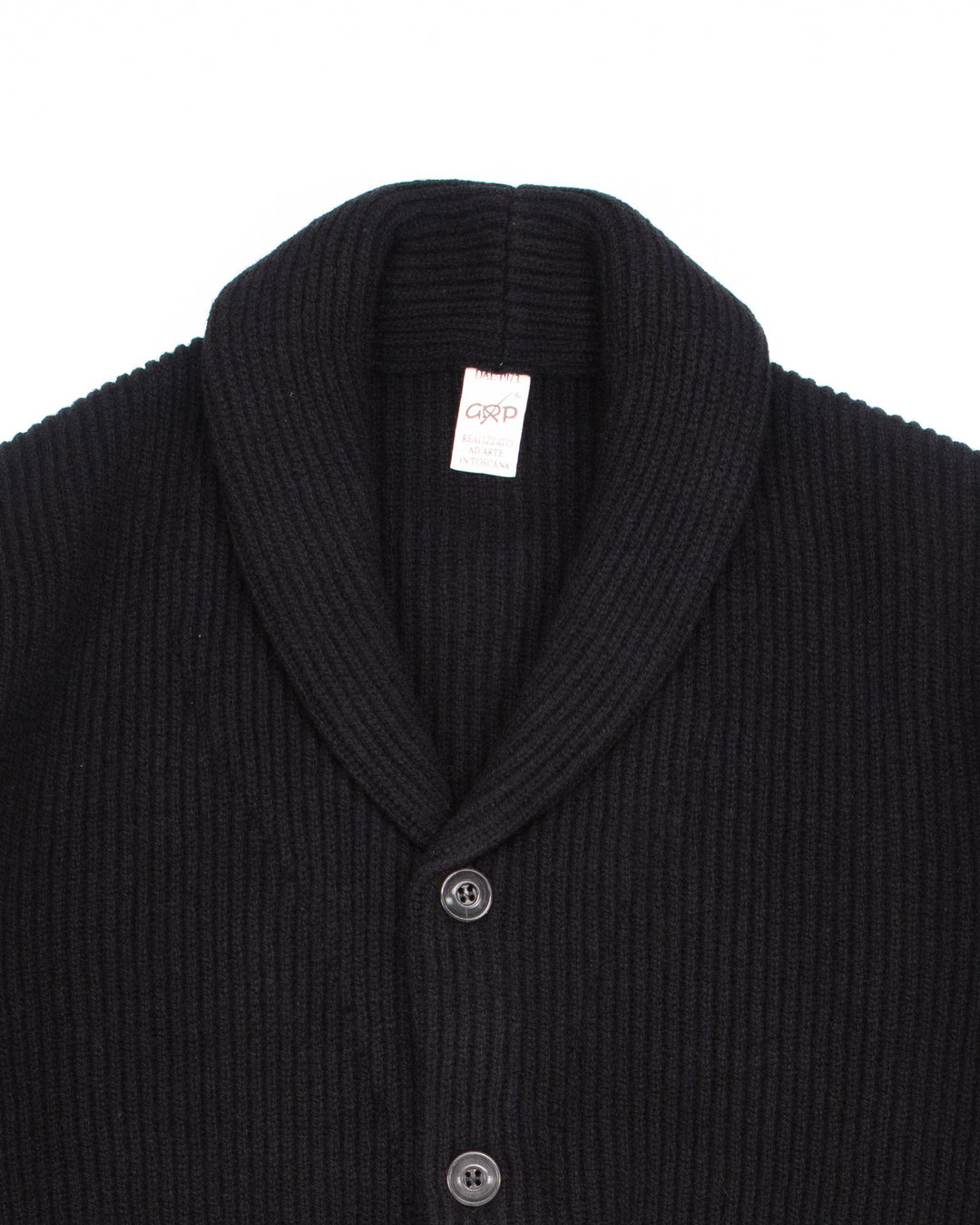 Shawl Collar Cardigan in Black