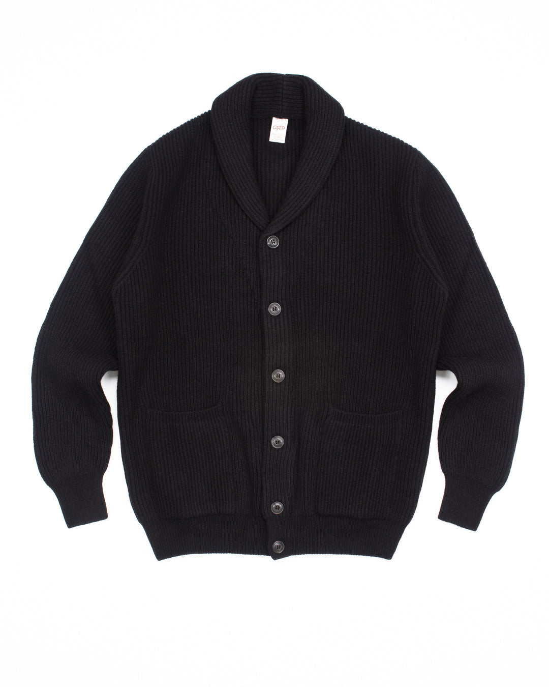Shawl Collar Cardigan in Black