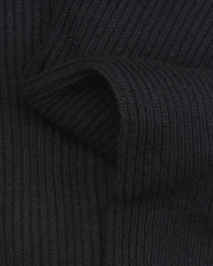 Shawl Collar Cardigan in Black