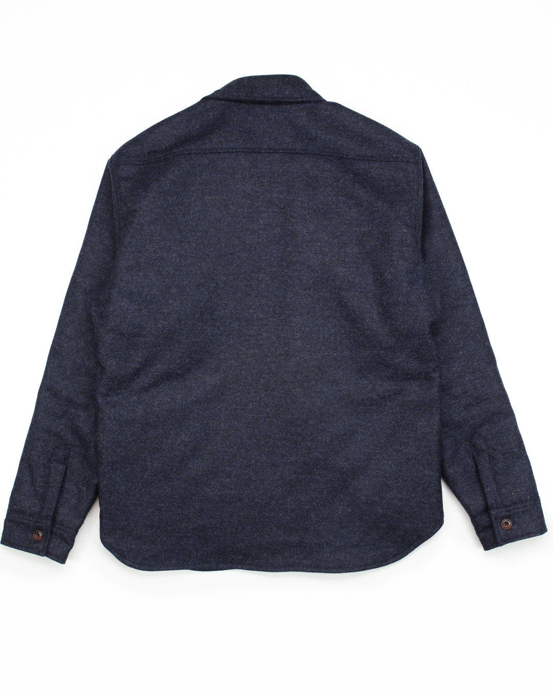 The Hunter Lined Overshirt in Navy Donegal