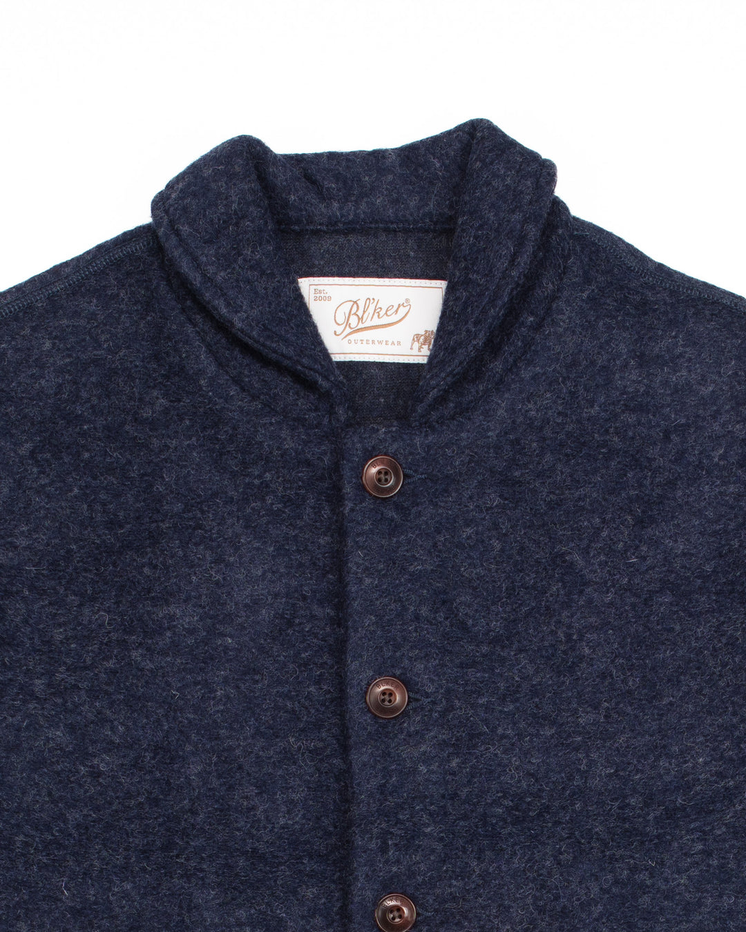 Phil Jacket in Indigo Wool