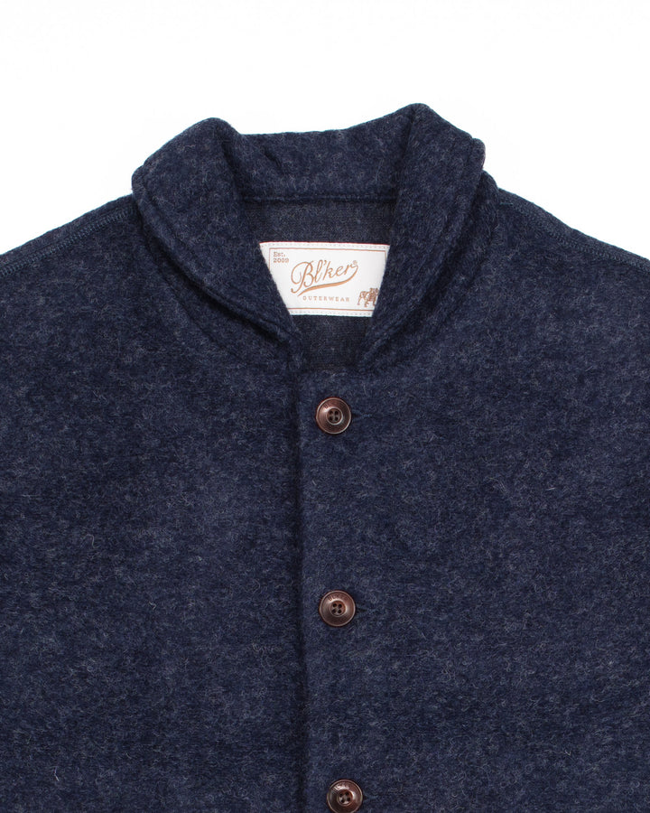 Phil Jacket in Indigo Wool