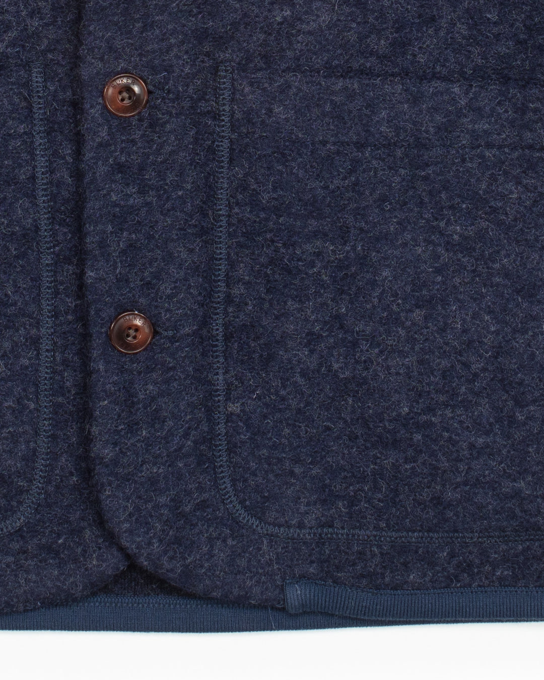 Phil Jacket in Indigo Wool
