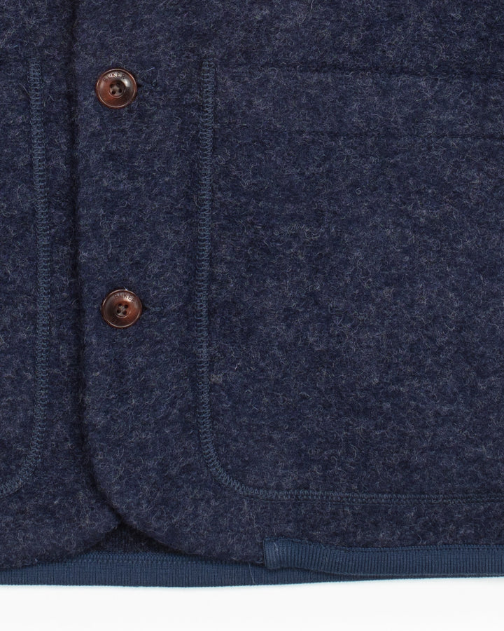 Phil Jacket in Indigo Wool