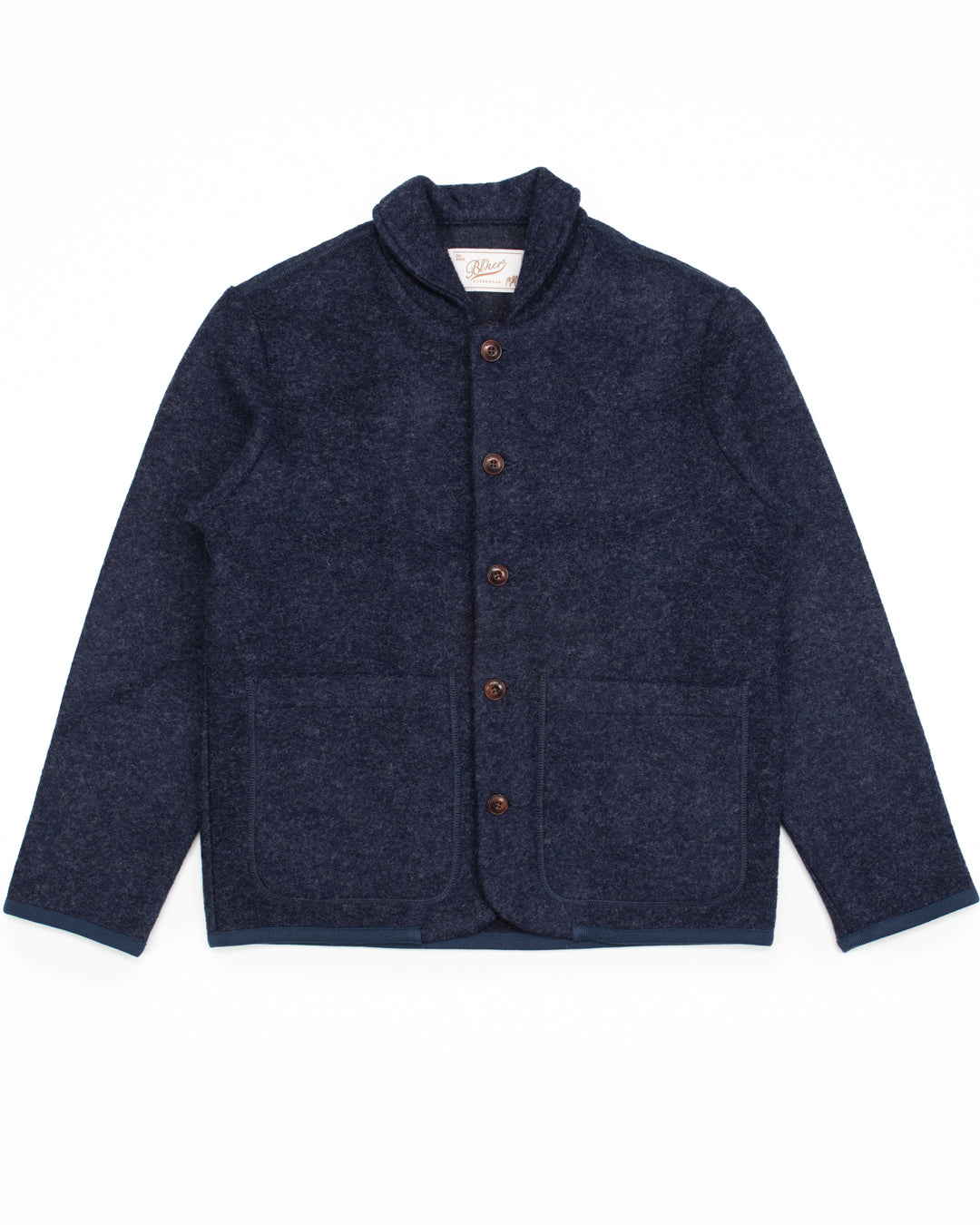 Phil Jacket in Indigo Wool