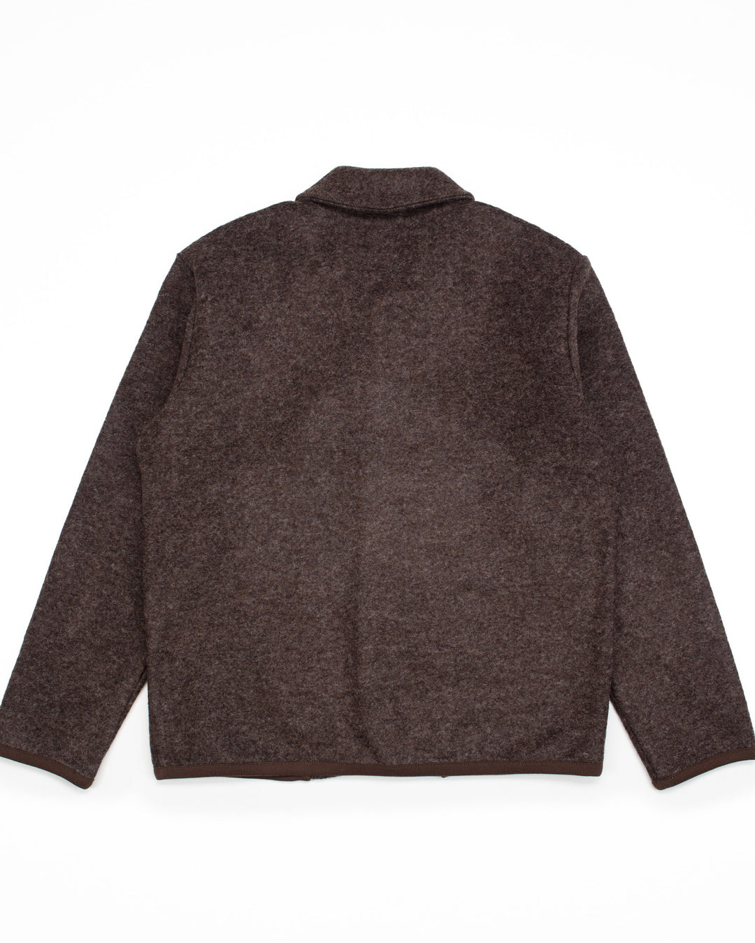 Phil Jacket in Dark Brown Wool