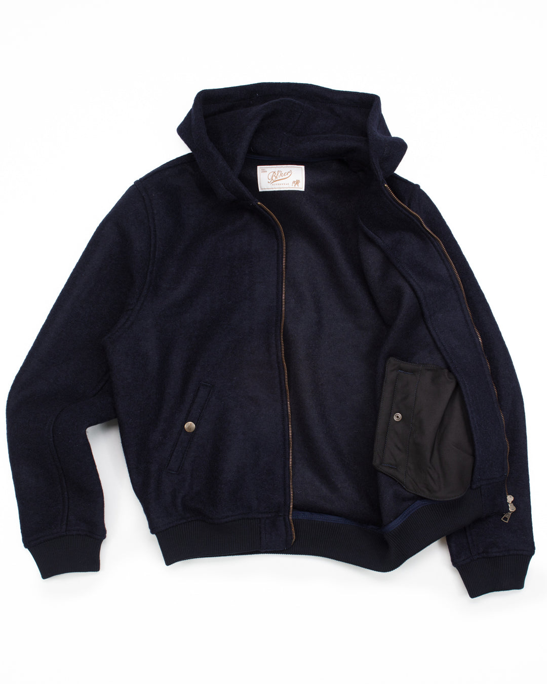 Victory Jacket in Navy Wool
