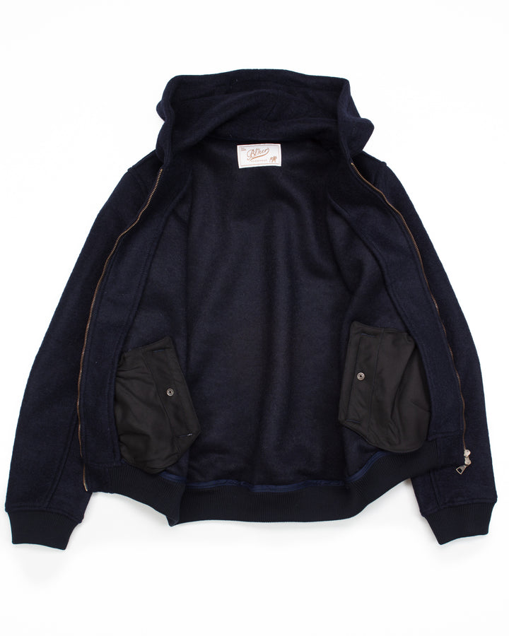 Victory Jacket in Navy Wool