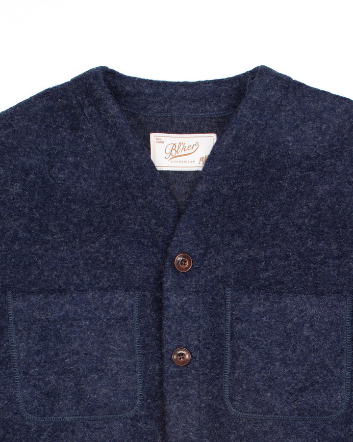 Dock Jacket in Indigo Wool