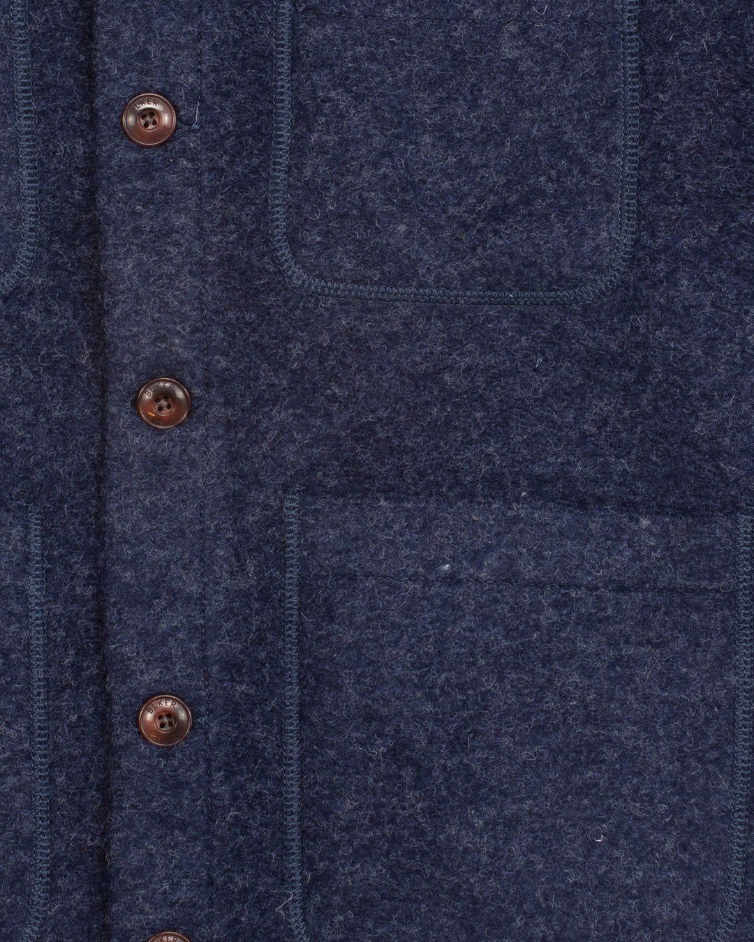 Dock Jacket in Indigo Wool