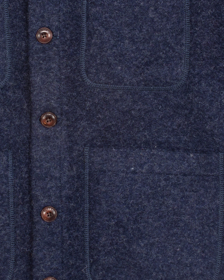 Dock Jacket in Indigo Wool