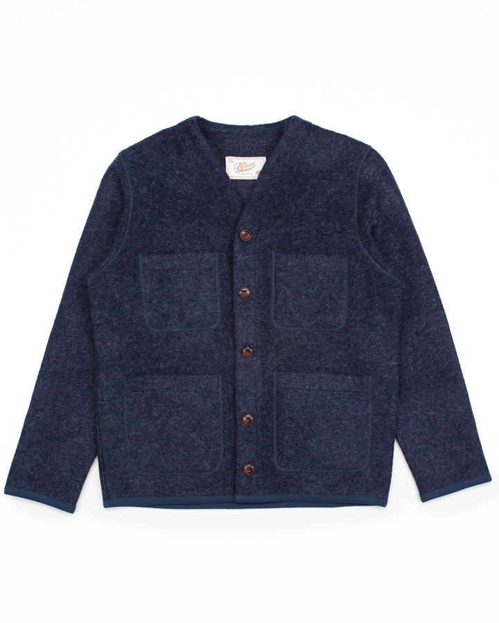 Dock Jacket in Indigo Wool