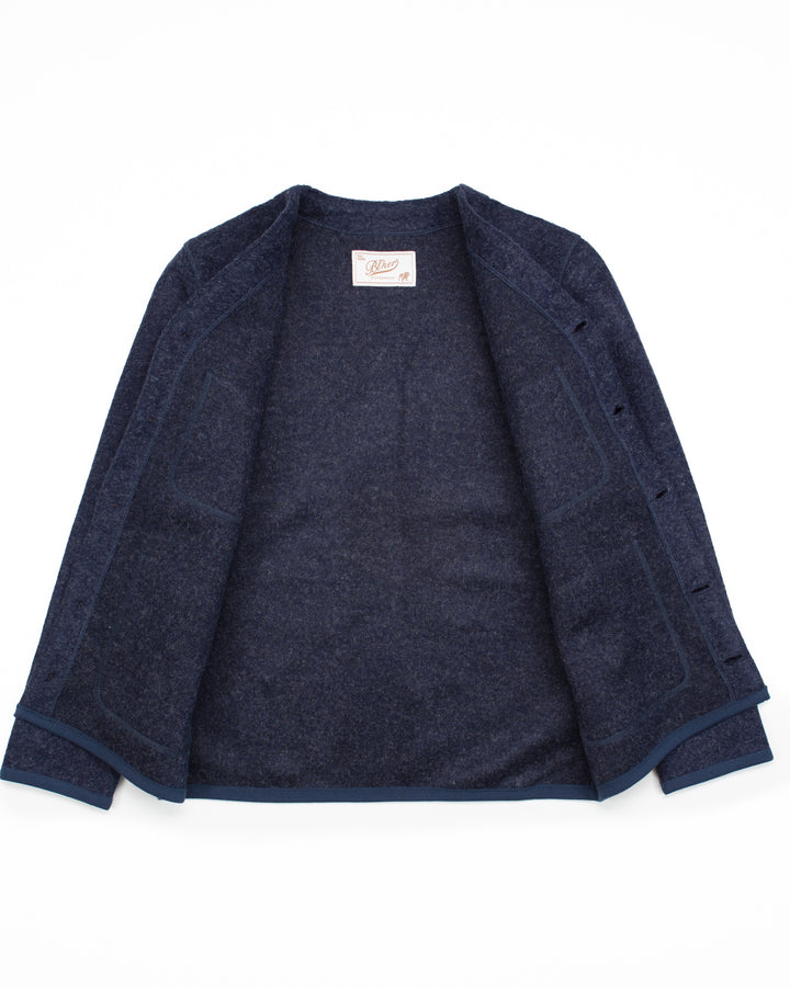 Dock Jacket in Indigo Wool