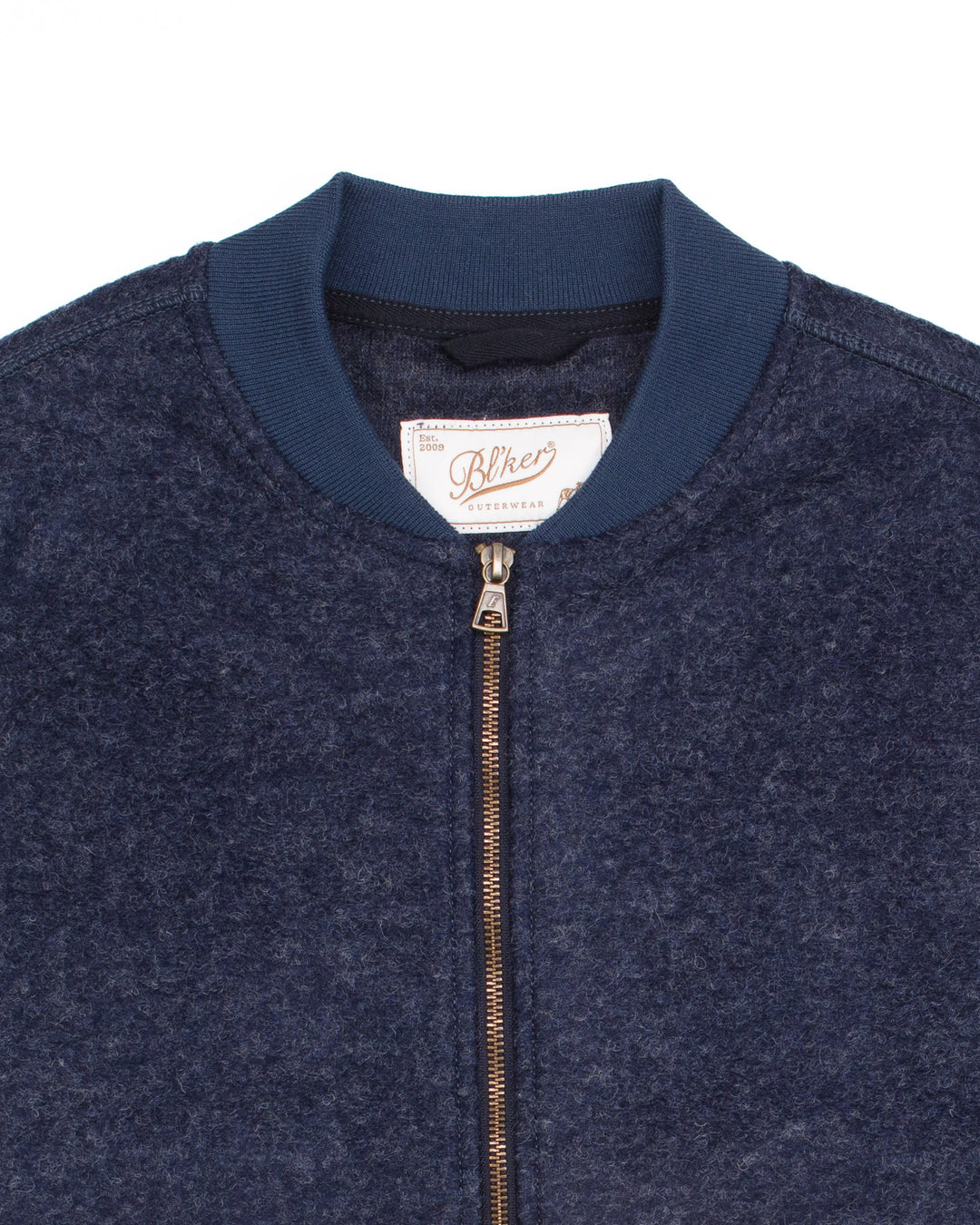 The Wolf Vest in Indigo Wool