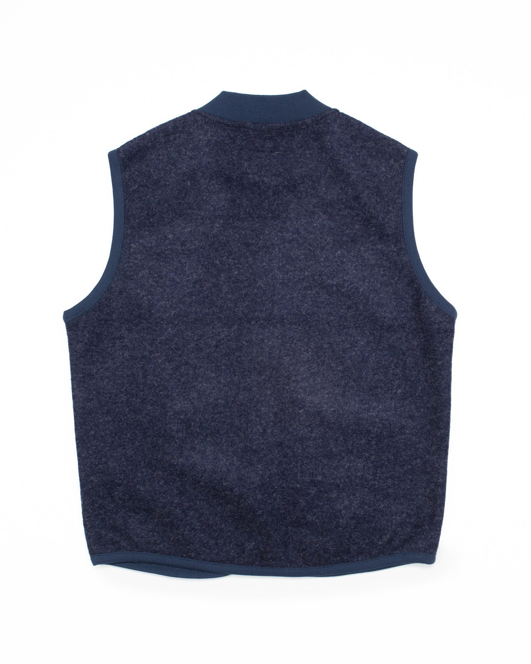 The Wolf Vest in Indigo Wool