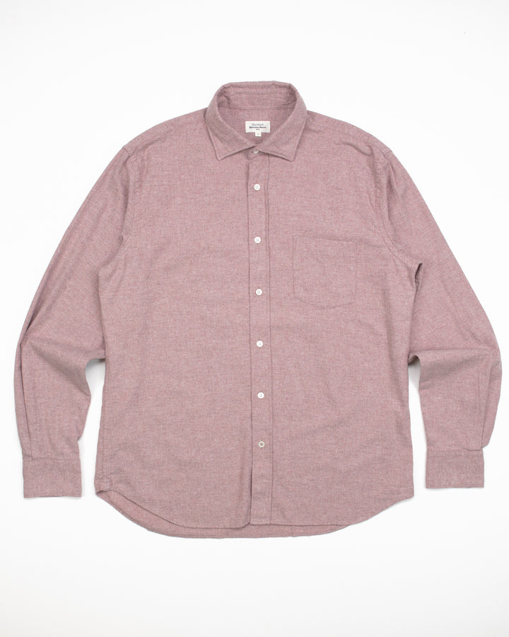 Paul Shirt in Powder Pink Flannel