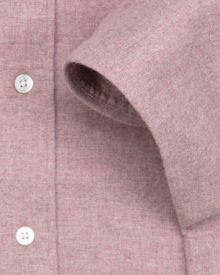 Paul Shirt in Powder Pink Flannel