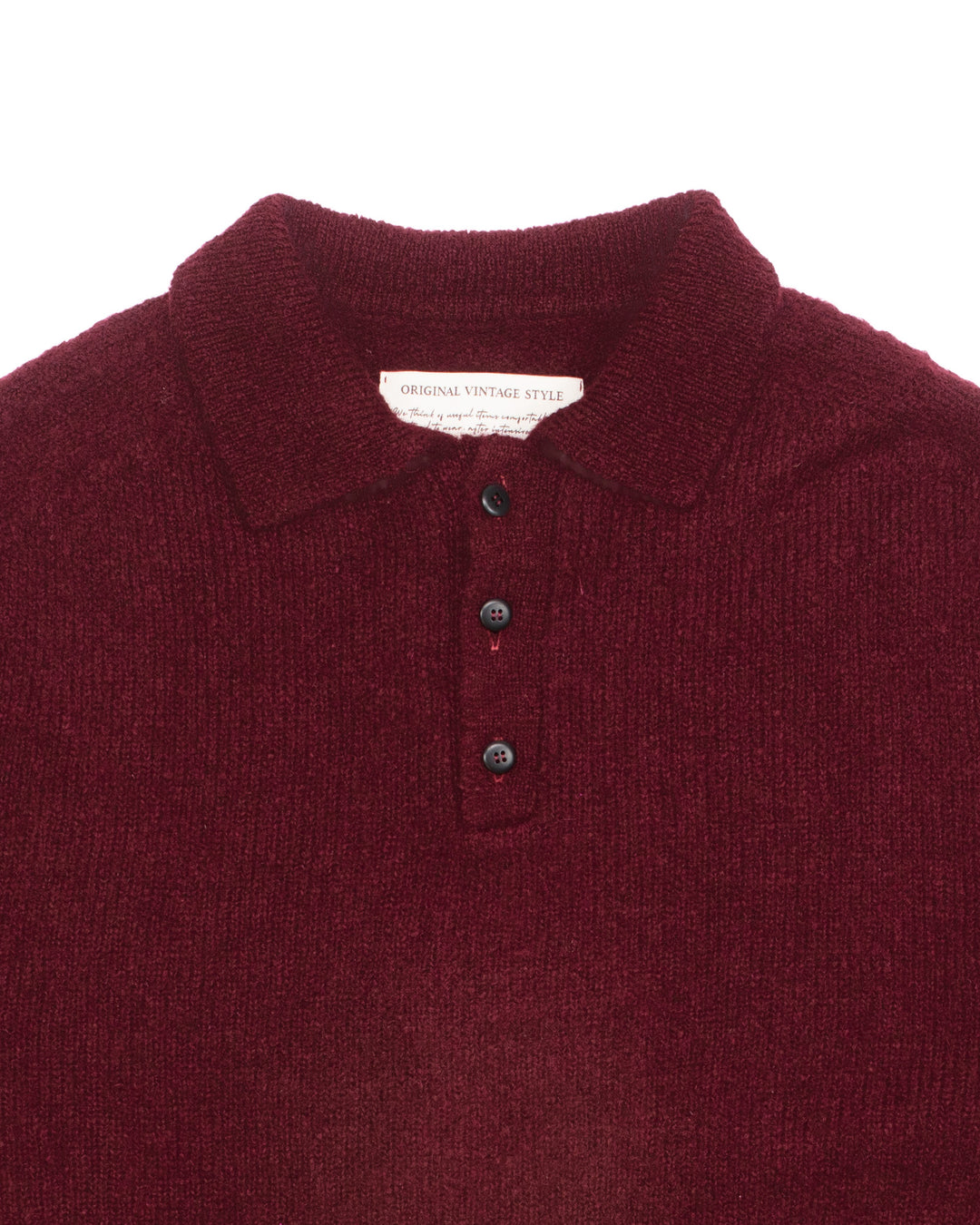 The Truman Sweater in Bordeaux