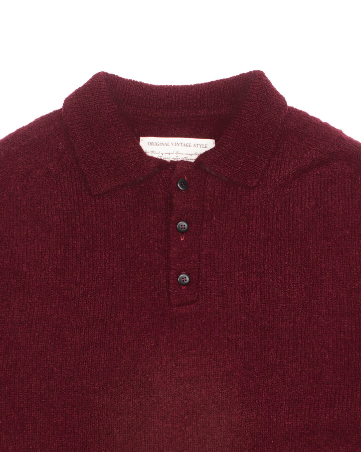The Truman Sweater in Bordeaux