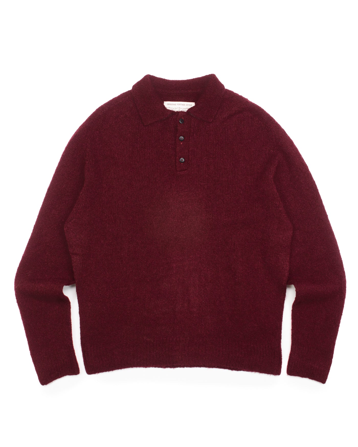 The Truman Sweater in Bordeaux