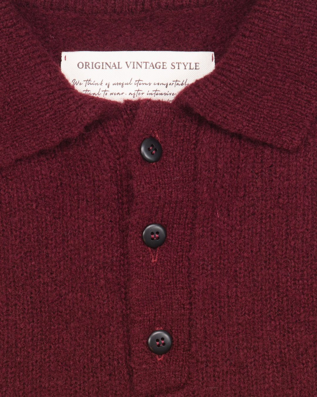 The Truman Sweater in Bordeaux