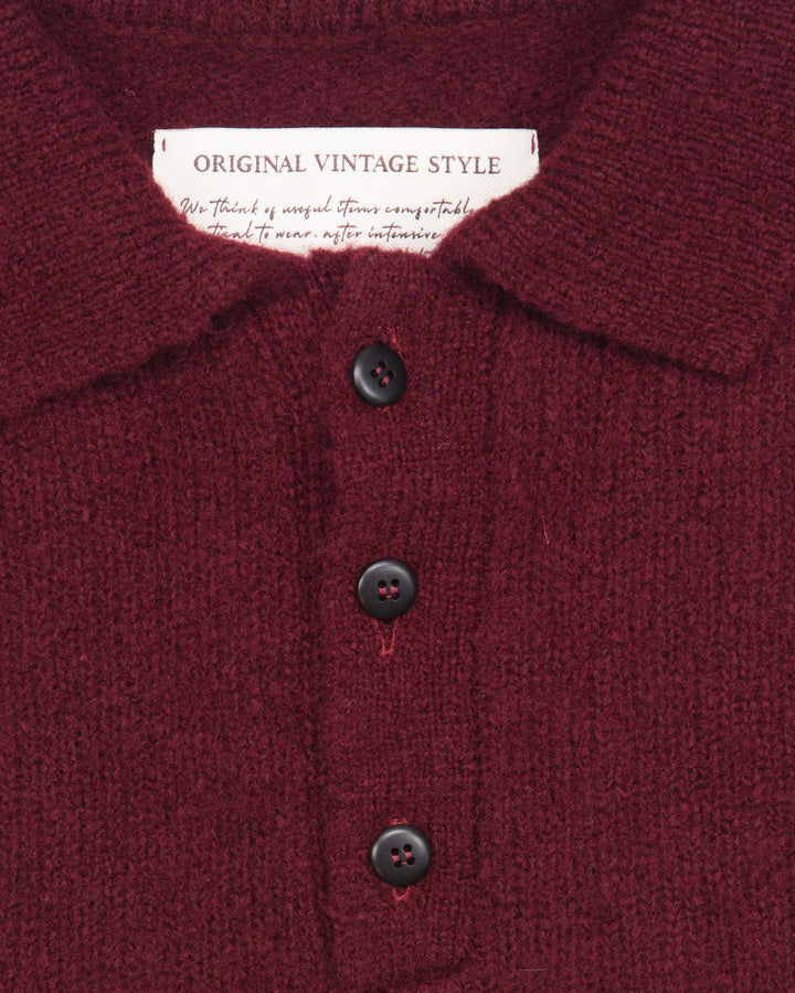 The Truman Sweater in Bordeaux